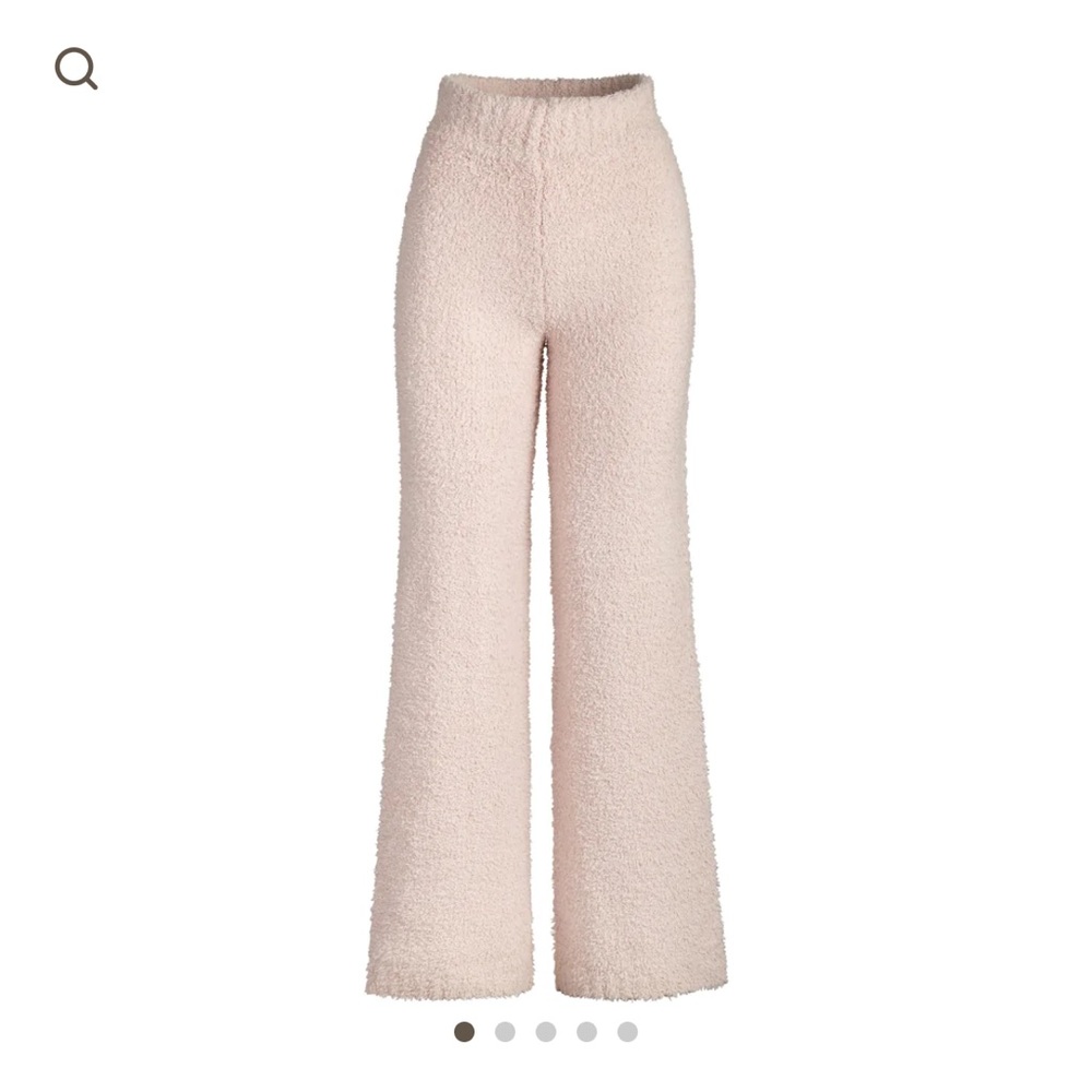 Barley used pink Skims sherpa pants